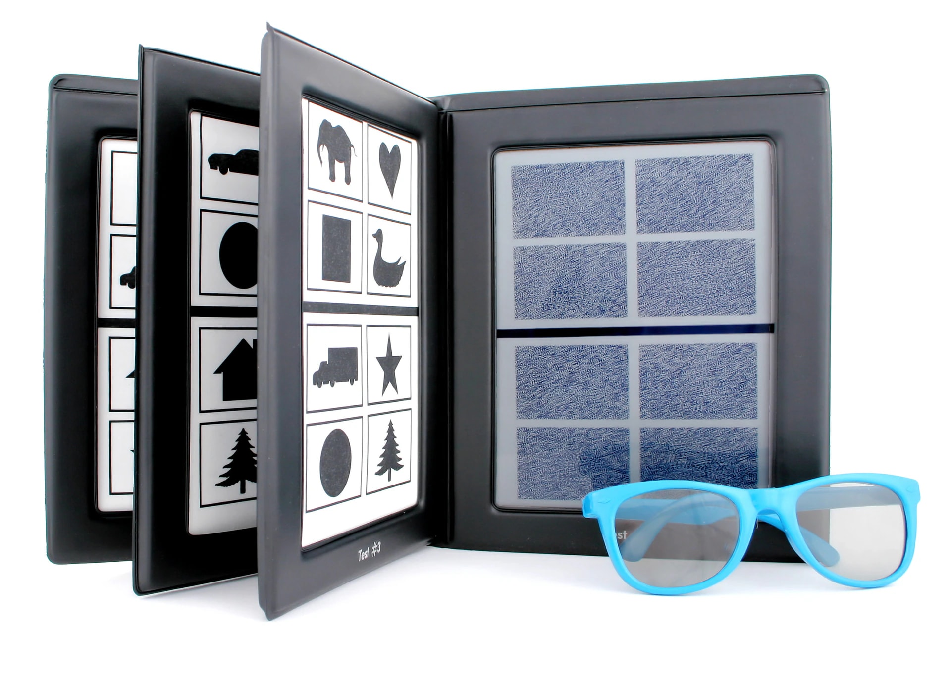 Stereo Fly, Stereo Butterfly, Stereo Randot, Stereo Distance Randot ve TELLER Acuity